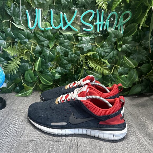Nike Free OG ‘14 Black Red 2014 Size 11 Used 642402-006 main image 9